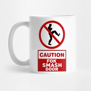 Guenther Fok Smash Door Mug